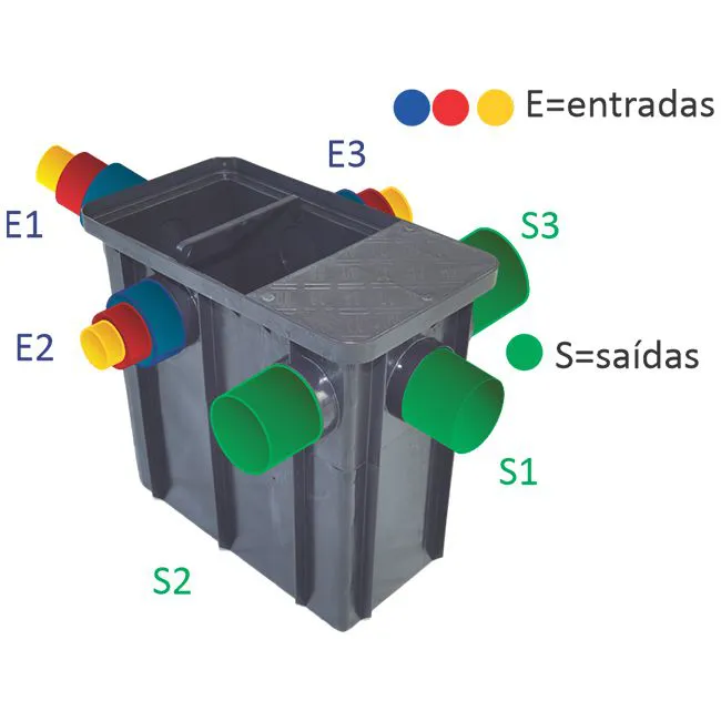 CAIXA DE GORDURA SIF 50LT MALLTON - Imagem 2